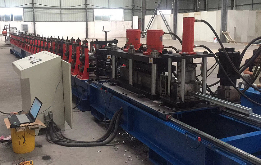 Solar Panel Support Roll Forming Machine