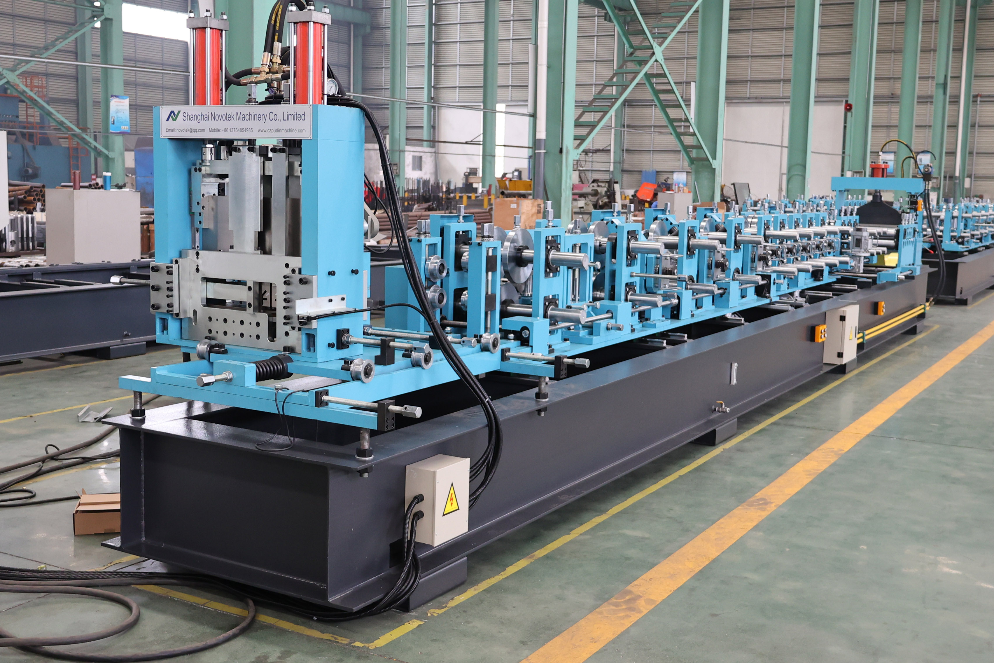 PGC/PGU Purlin Roll Forming Machine