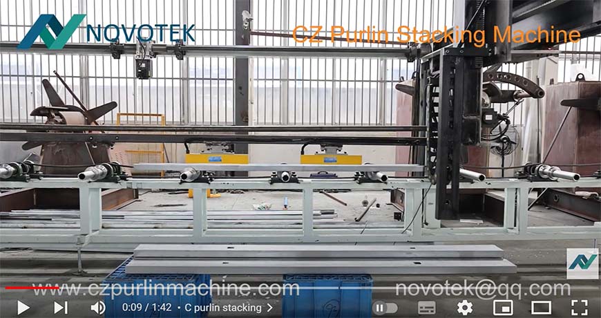 CZ Purlin Stacking Machine