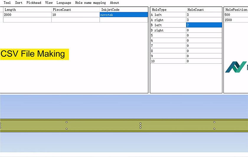 CSV File Making Software